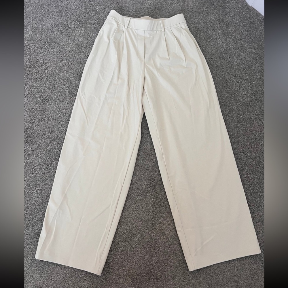 Lululemon Women's Daydrift High-Rise Wide-Legged Trouser - White Ivory